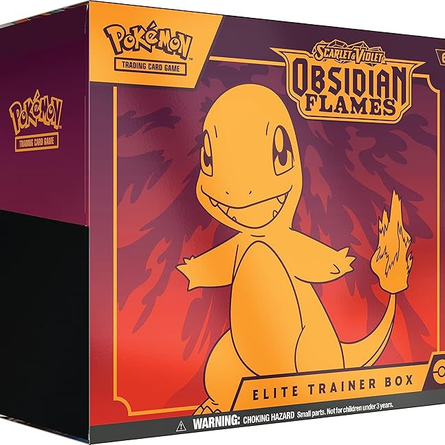 (SEALED) Obsidian Flames ETB